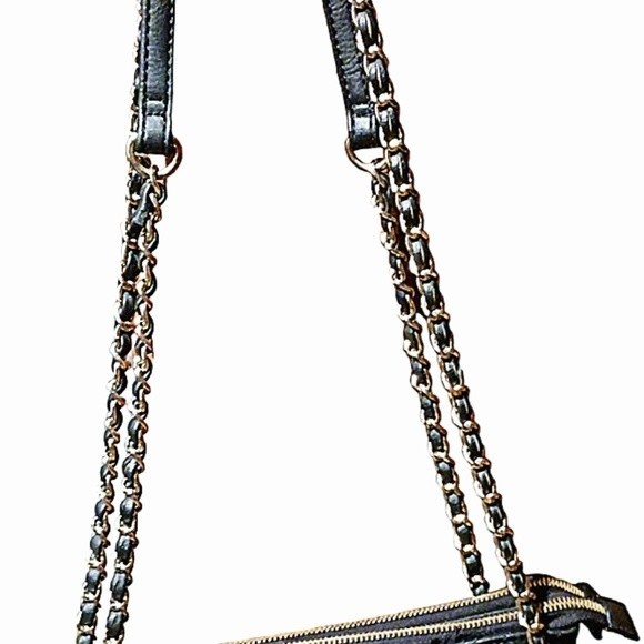 BLACK SHOULDER STRAP HANDBAG - Picture 2 of 6